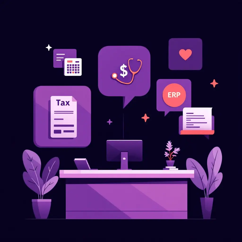Visual representation of Odoo ERP implementation in the public sector, highlighting efficient management of budgets, procurement, and service delivery.