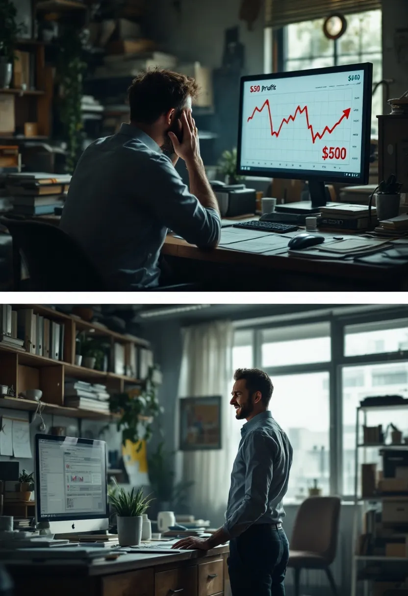 Visual of ERP system enabling data-driven decisions, reducing revenue loss through accurate, real-time information